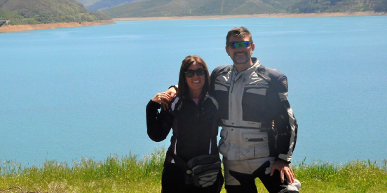 Martin and Alison on a Magellan Tour
