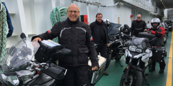 John on a Magellan Tour